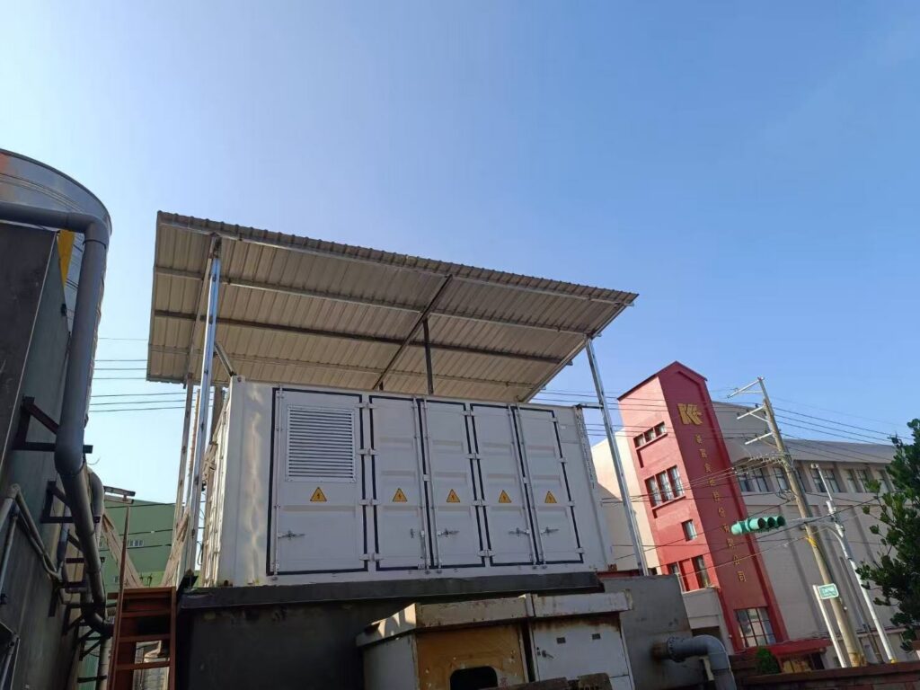Microgrid + BESS: Building Resilient, Self-Sufficient Power TAOYAN 1.72MWh air-cooled LFP battery energy storage container at a Taiwan wastewater treatment plant