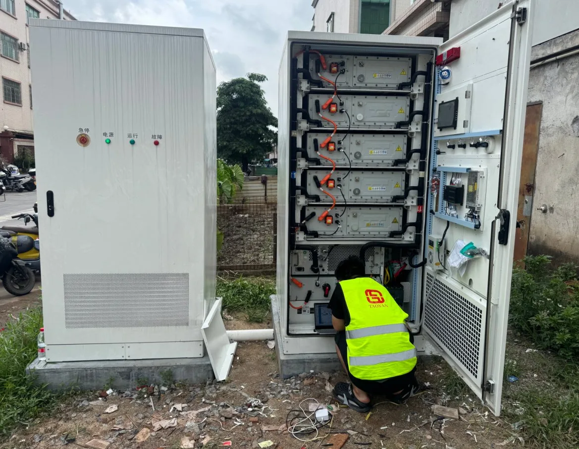 Commercial Energy Storage Systems: A 2026 Buyer's Guide Taoyan commercial energy storage cabinet installed at an industrial facility